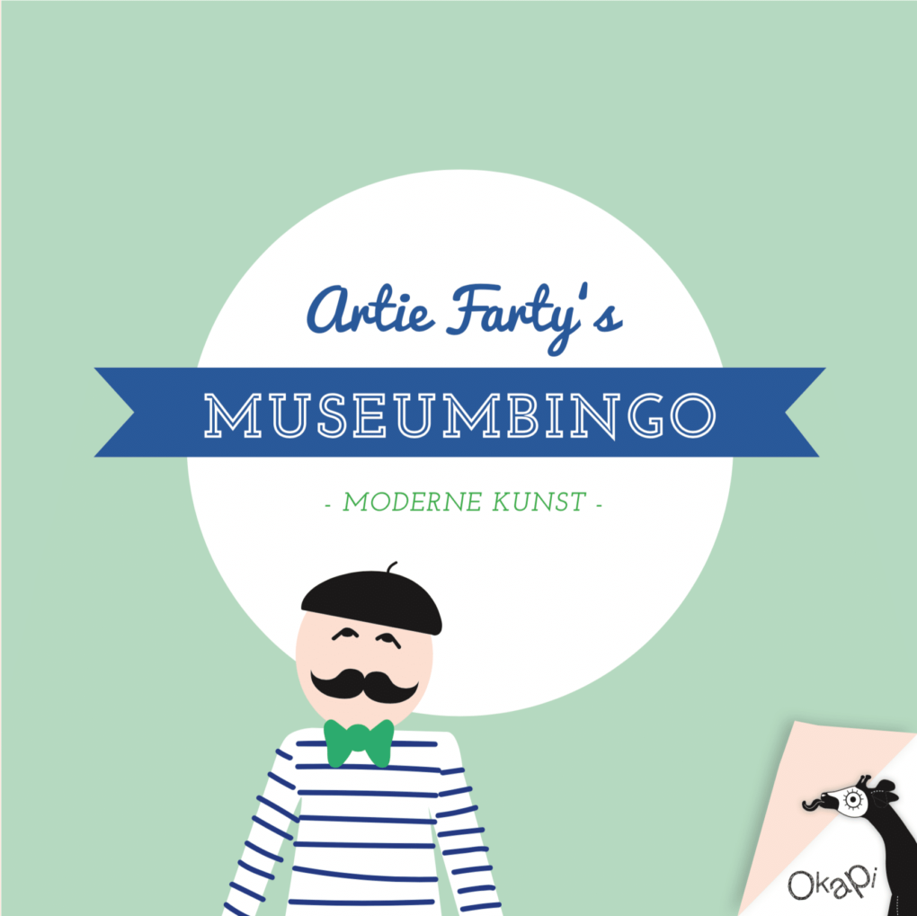 Museumbingo modern Artie Farty museumspel