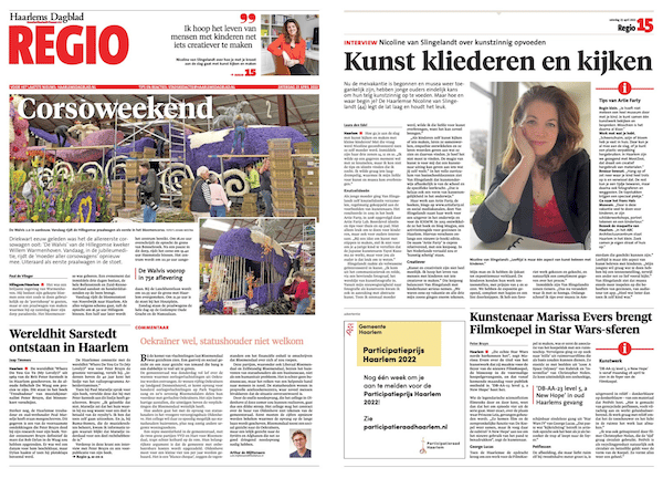 Haarlems Dagblad collage 23042022